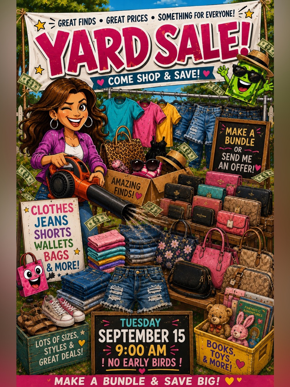 Pre Shop yard sale
